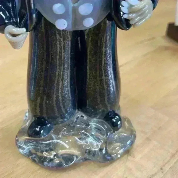 1950s Czechoslovakian blown glass groom. - Picture 4 of 7